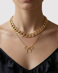 Collier Azzurra porté style chic et féminin – Jossepo