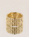 Bague Clarisse en plaqué or 18 carats élégante pour femme – Jossepo