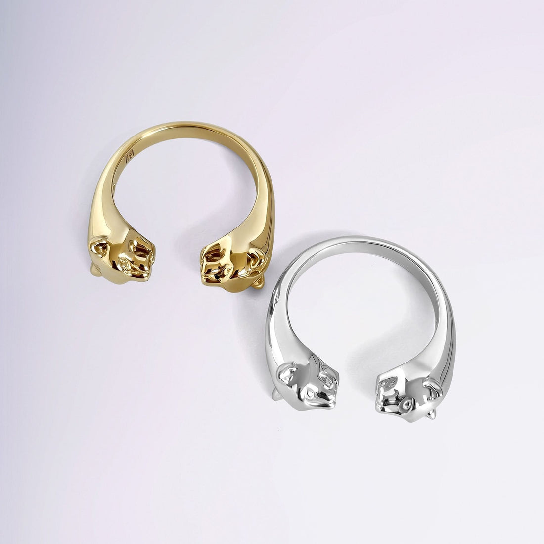 Bague design animal argent femme
