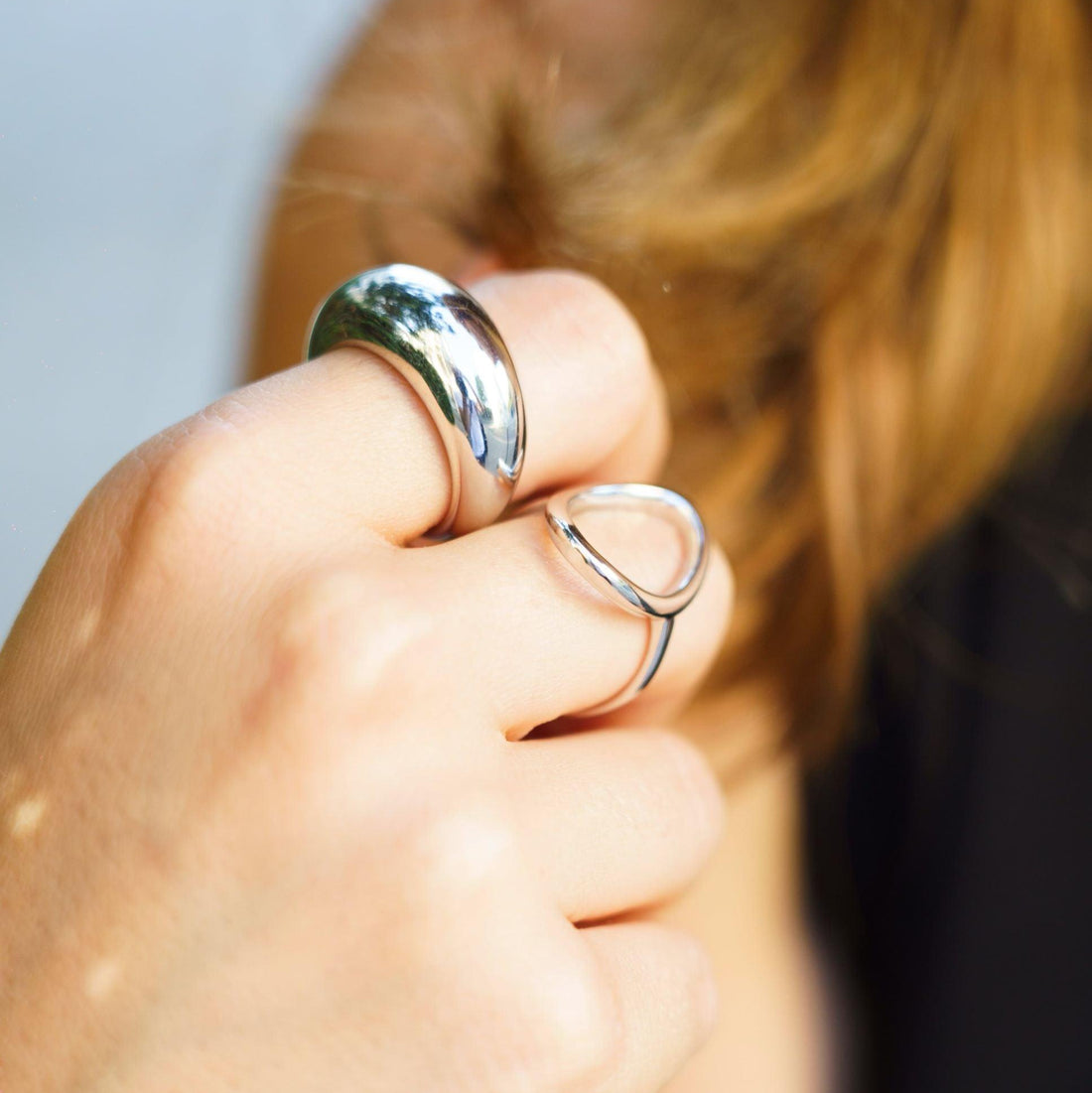 Bague KATHIA portée pour un style moderne