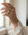 Bague élégante Marcella en plaqué or 18 carats pour femme – Jossepo