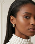Boucles d’oreilles femme tendance Blondie en plaqué or 18 carats – Jossepo