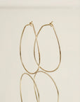 Boucles d’oreilles femme élégantes pour le quotidien Florence en plaqué or 18 carats – Jossepo