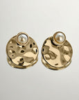 Boucles d’oreilles femme élégantes pour le quotidien Raffaella en plaqué or 18 carats – Jossepo