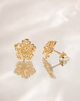 Boucles d’oreilles Rebecca dorées au style élégant – Jossepo