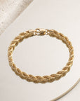 Bracelet Raphaello plaqué or 18 carats design élégant femme – Jossepo