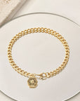Bracelet Valle plaqué or 18 carats design élégant femme – Jossepo