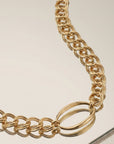Collier Allegra en plaqué or 18 carats pour femme élégant et raffiné – Jossepo