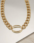 Collier Allegra en plaqué or 18 carats pour femme élégant et raffiné – Jossepo