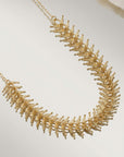 Collier Elodie en plaqué or 18 carats pour femme élégant et raffiné – Jossepo