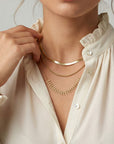 Collier Estelle porté style chic et intemporel femme – Jossepo