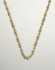 Collier fin doré femme minimaliste en plaqué or 18 carats Lisy – Jossepo