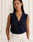 Collier Litchi tendance femme pierre blanche plaqué or – Jossepo