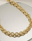 Collier Vittoria en plaqué or 18 carats pour femme élégant et raffiné – Jossepo
