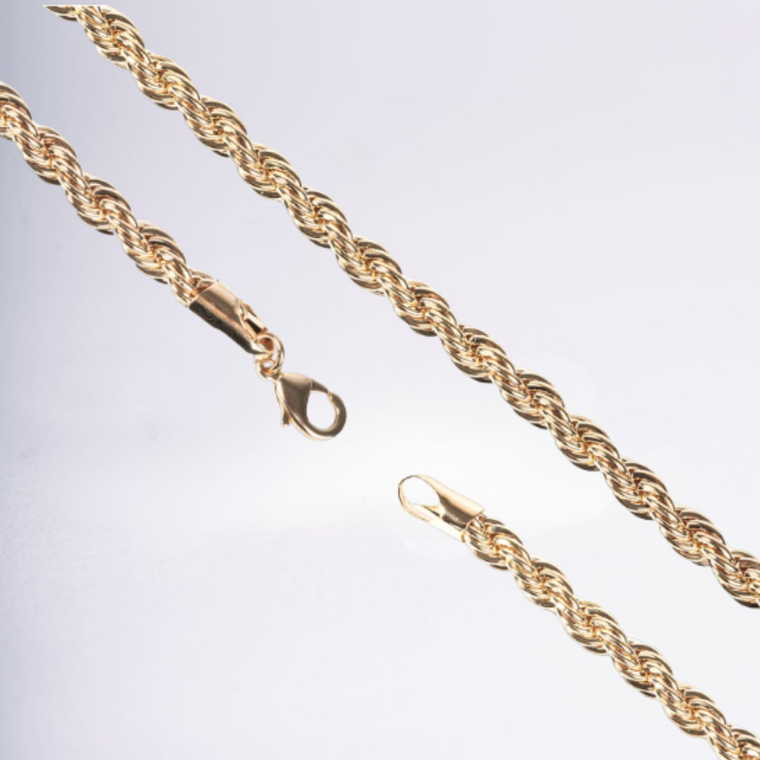 Bracelet Marianne chaîne torsadée en plaqué or 18 carats – Jossepo