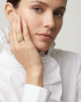 Bague plaqué or 18 carats modèle Alizée bijou tendance – Jossepo