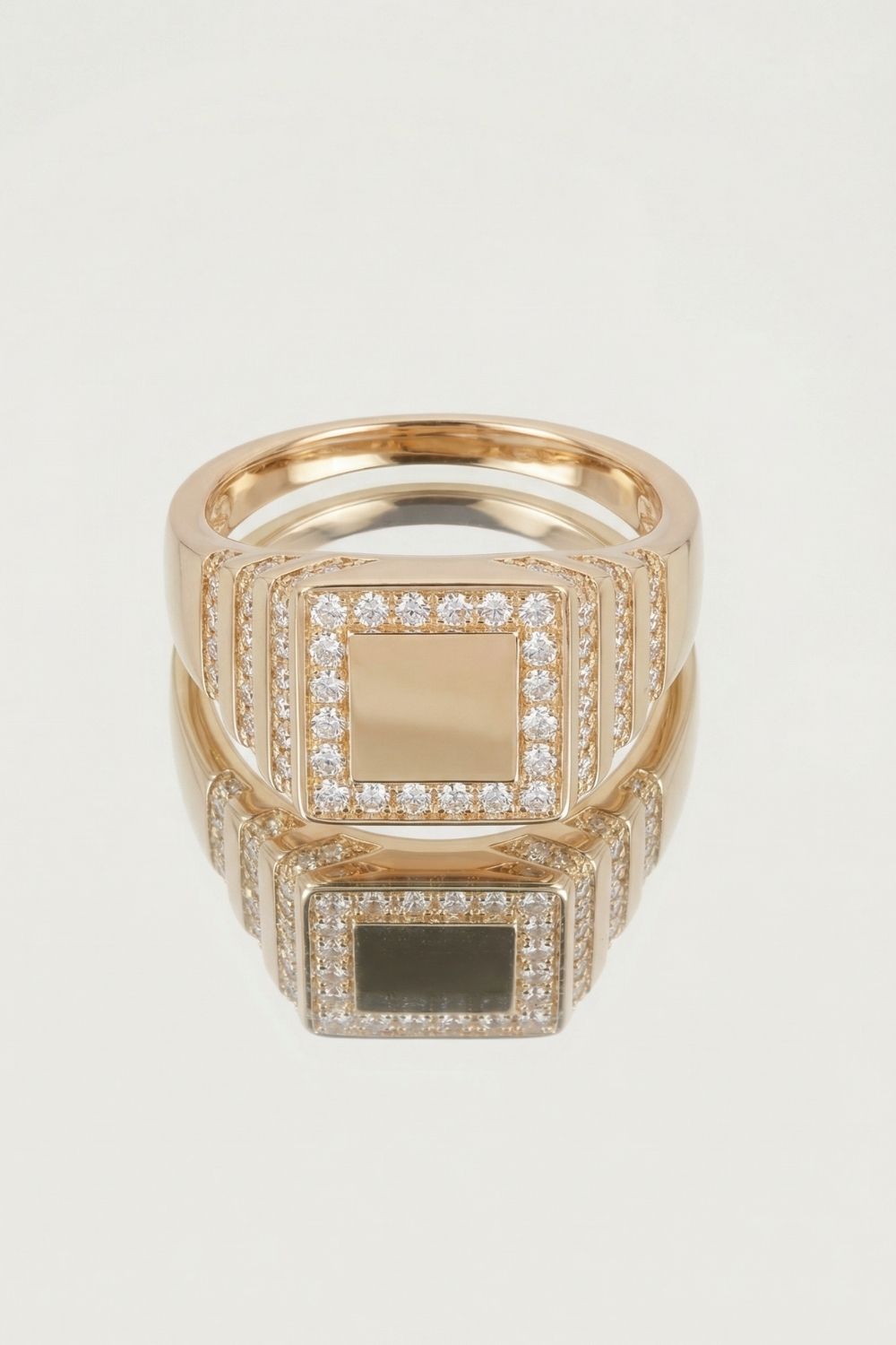 Bague Alizée en plaqué or 18 carats élégante pour femme – Jossepo