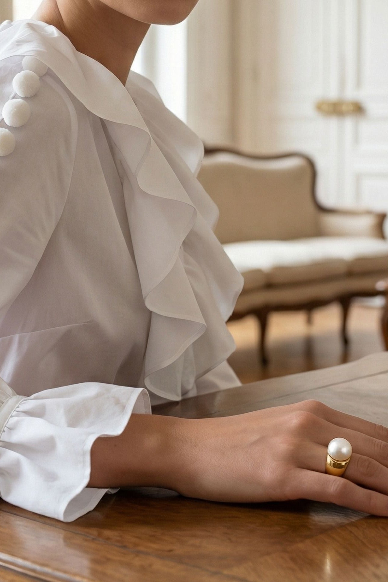 Bague femme Exemple en plaqué or 18 carats bijou tendance – Jossepo