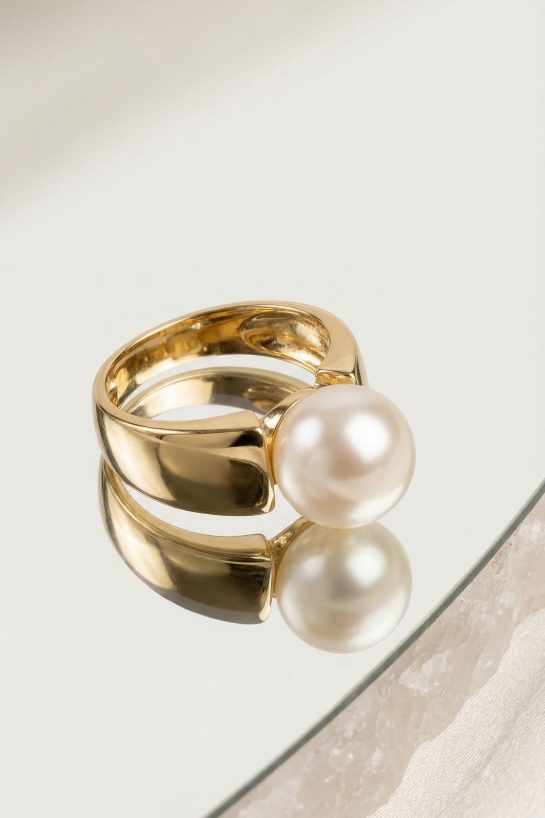 Bague élégante plaqué or 18 carats modèle Exemple – Jossepo