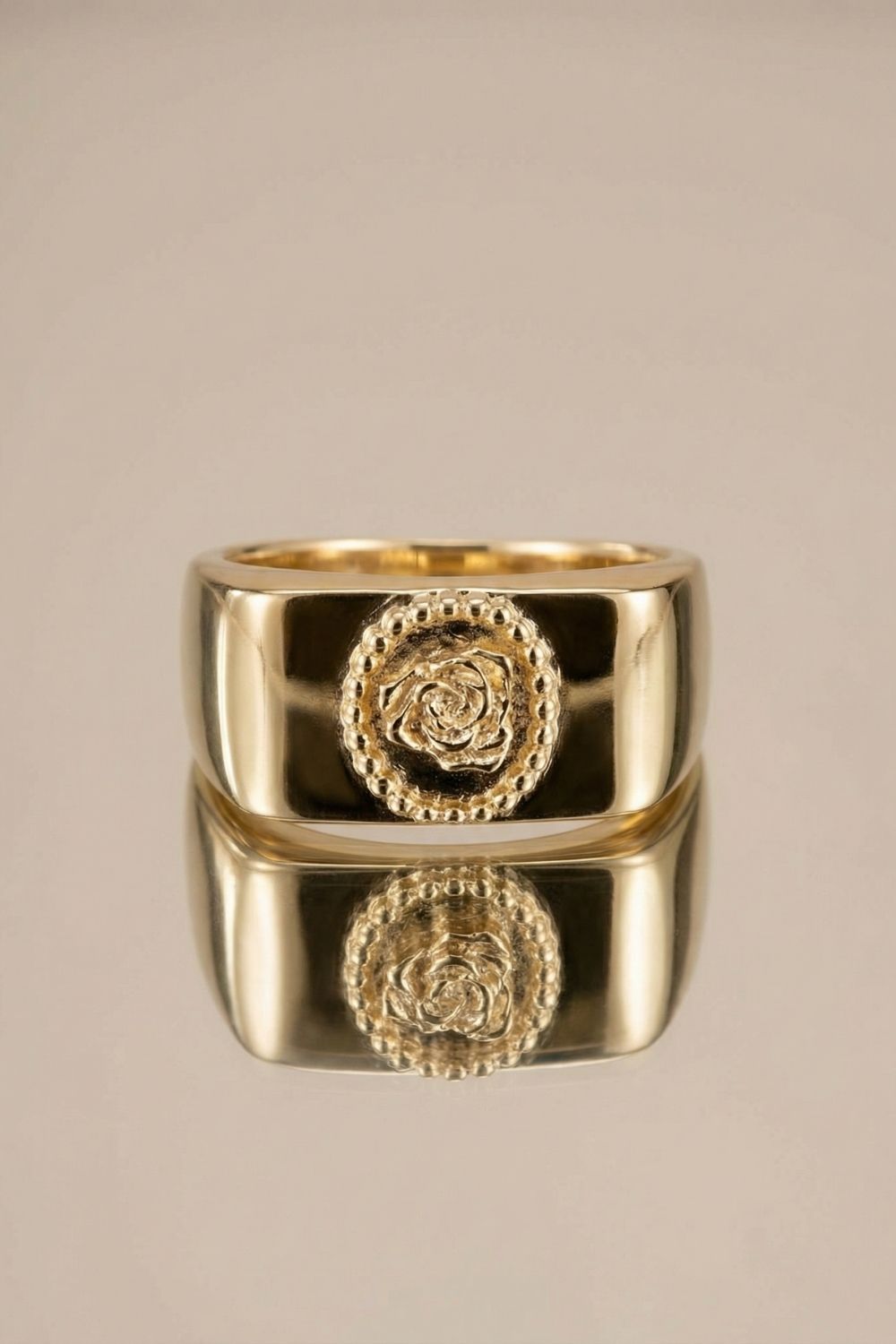 Bague Frida en plaqué or 18 carats élégante et tendance pour femme – Jossepo