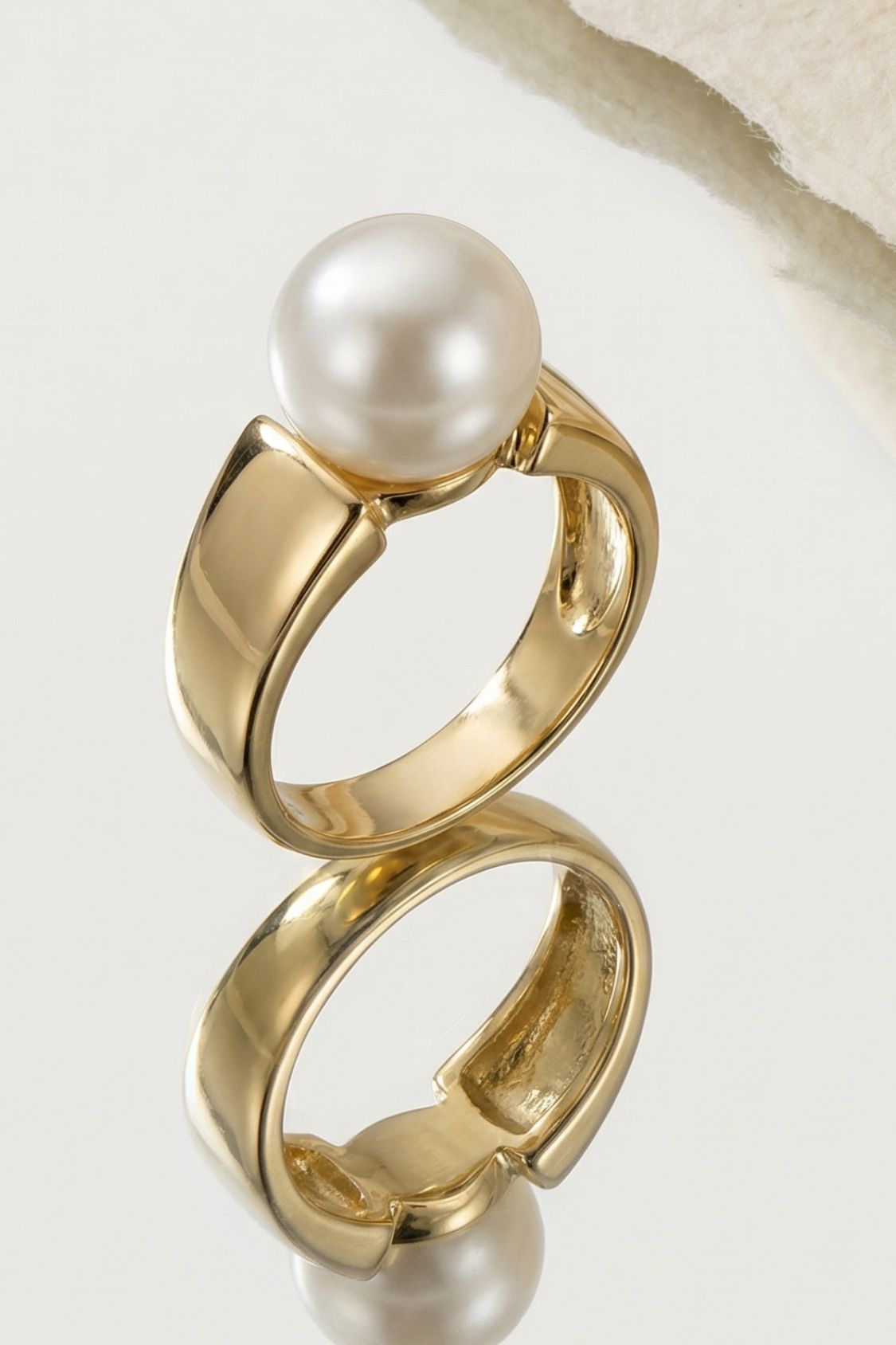 Bague Exemple en plaqué or 18 carats élégante pour femme – Jossepo