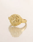 Bague lion élégante en plaqué or pour femme – Jossepo