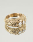 Bague élégante Marcella en plaqué or 18 carats pour femme – Jossepo