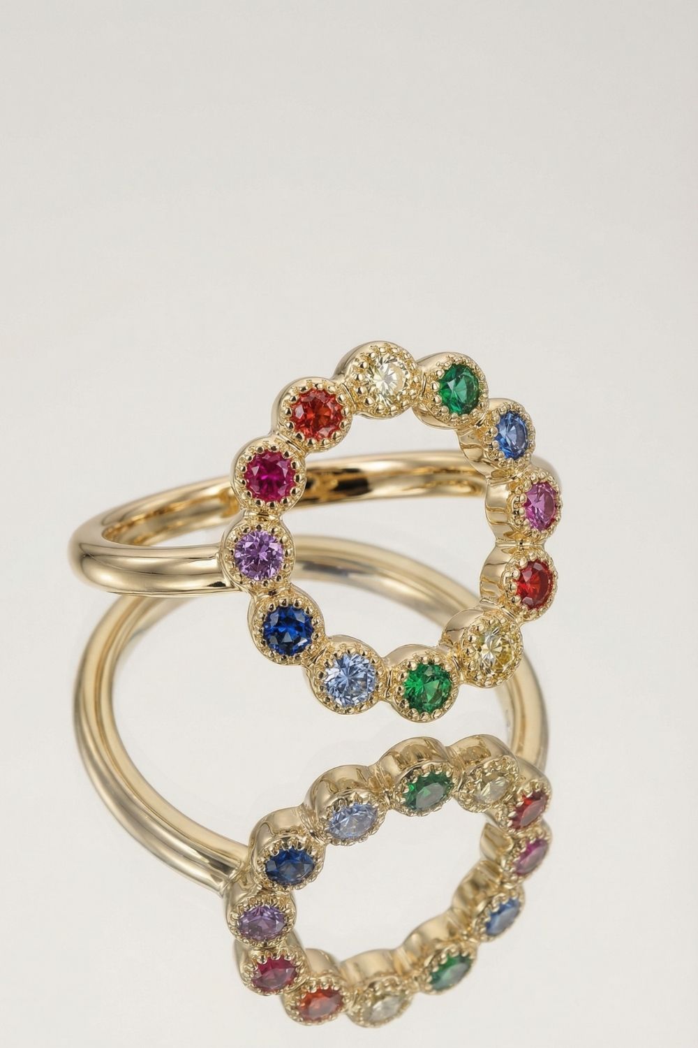 Bague femme Marguerite en plaqué or 18 carats bijou tendance – Jossepo