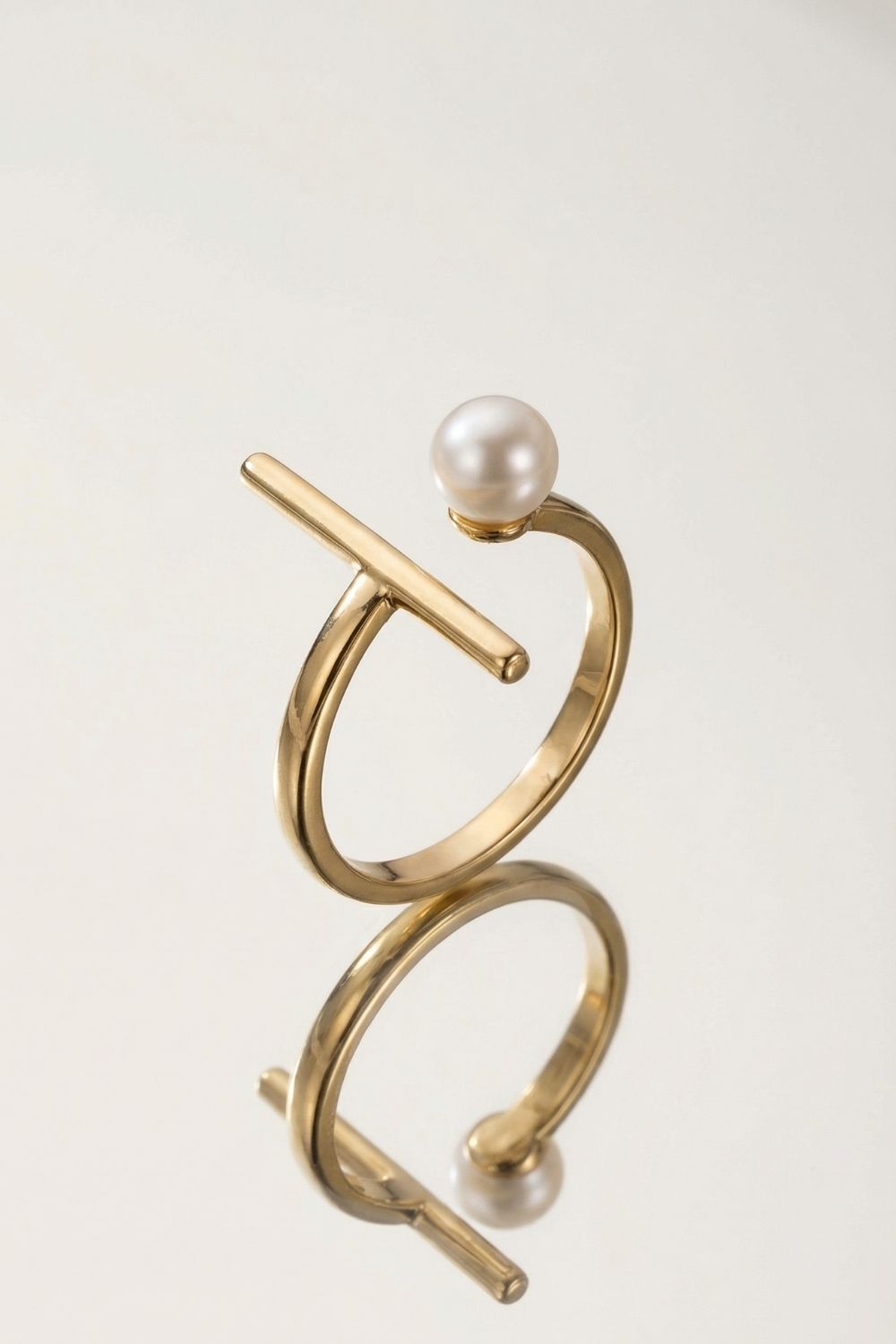 Bague élégante Marguerite en plaqué or 18 carats pour femme – Jossepo