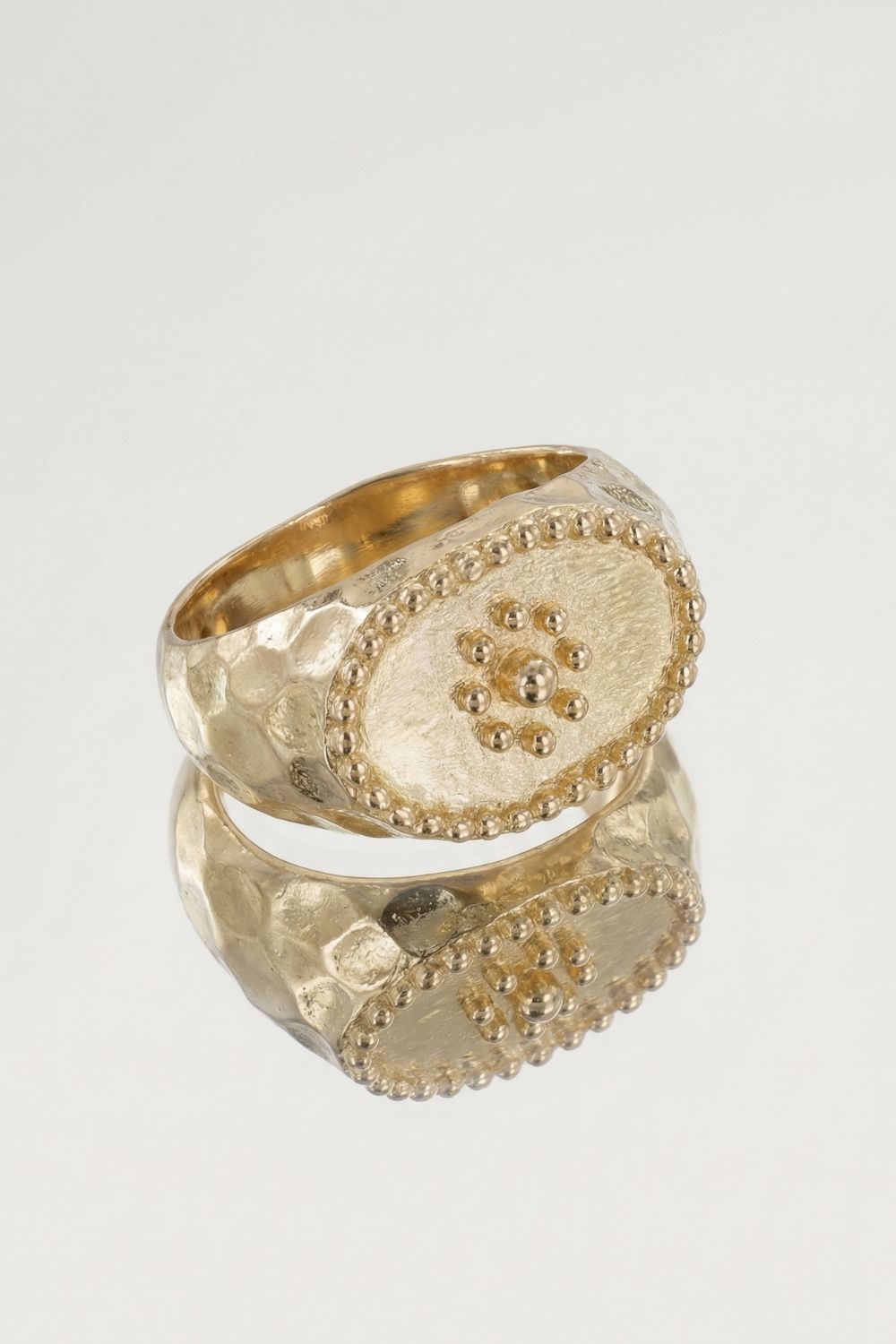 Bague élégante Mathilde en plaqué or 18 carats pour femme – Jossepo