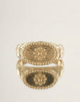 Bague Mathilde en plaqué or 18 carats élégante pour femme – Jossepo