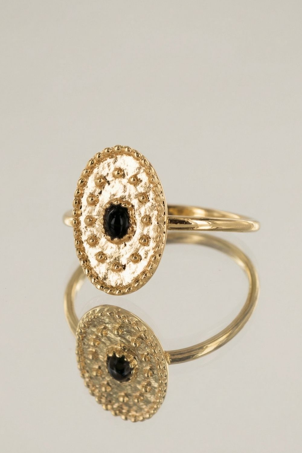 Bague élégante Maudi en plaqué or 18 carats pour femme – Jossepo