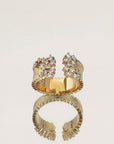 Bague Monalissa en plaqué or 18 carats élégante et tendance pour femme – Jossepo