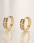 Boucles d’oreilles Melissa plaqué or 18 carats élégantes femme – Jossepo