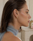 Boucles d’oreilles Melissa portées style chic et élégant – Jossepo