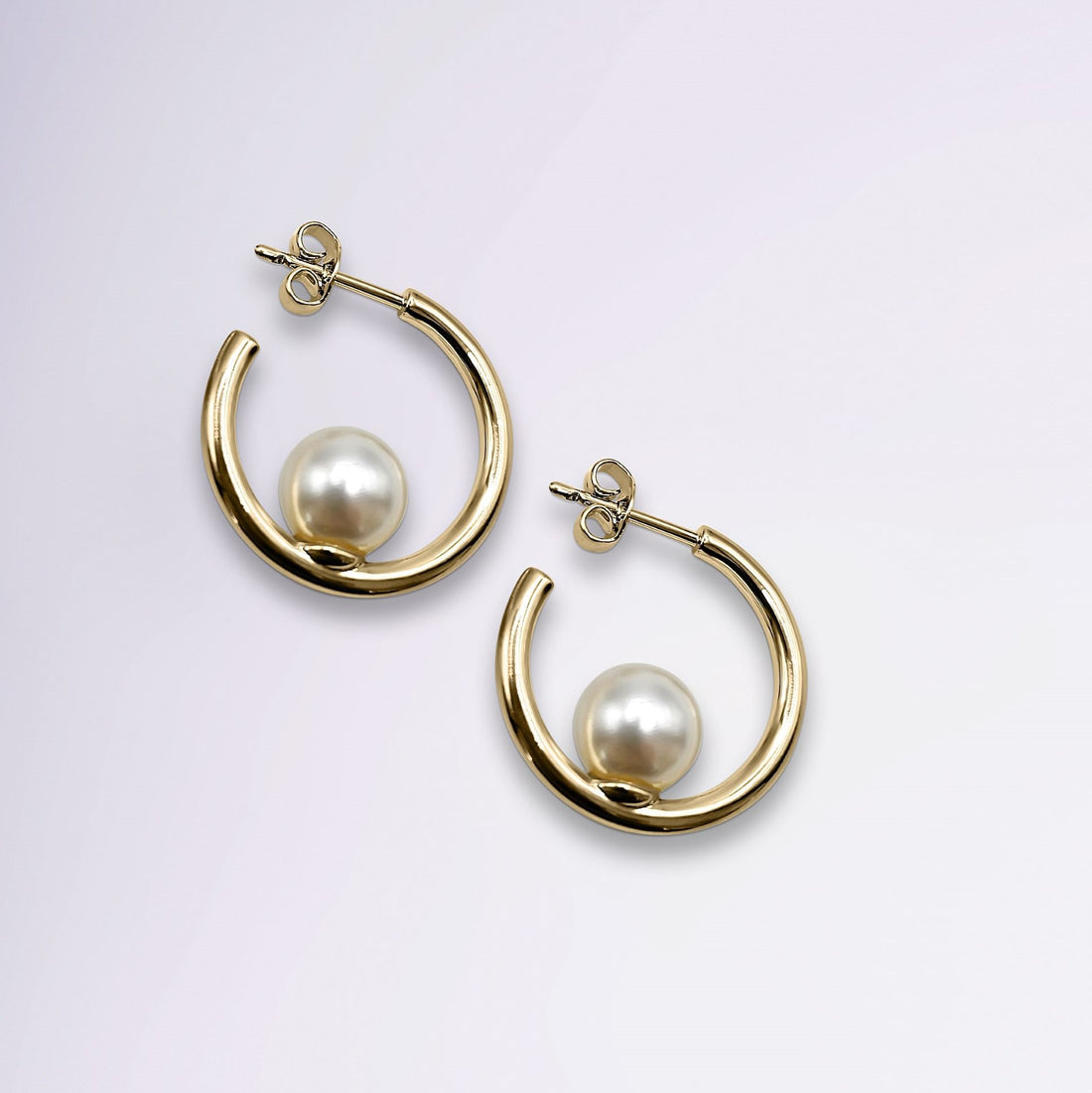 Boucles d’oreilles Sarah plaqué or 18 carats design élégant femme – Jossepo