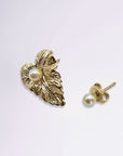Boucles FEUILLE portées pour un style naturel et raffiné