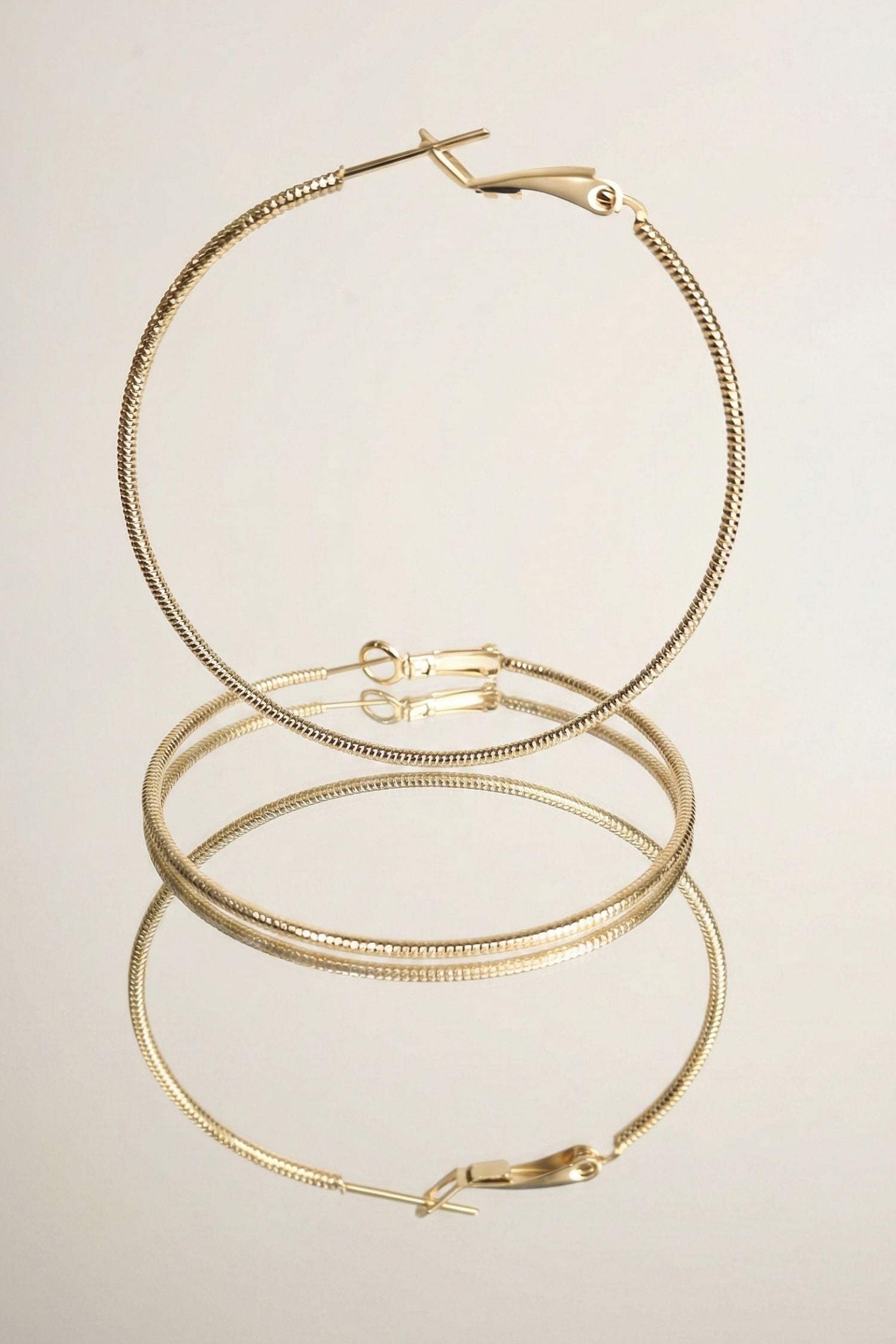 Boucles d’oreilles Andy en plaqué or 18 carats pour femme élégantes et raffinées – Jossepo