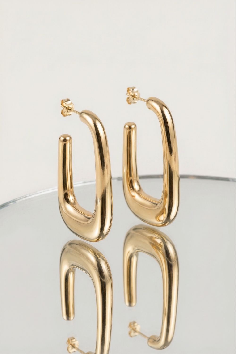 Boucles d’oreilles Apoline en plaqué or 18 carats élégantes et tendance pour femme – Jossepo