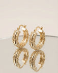 Boucles d’oreilles Carmela en plaqué or 18 carats élégantes et tendance pour femme – Jossepo