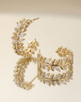 Boucles d’oreilles dorées femme Lorenza en plaqué or 18 carats élégantes – Jossepo