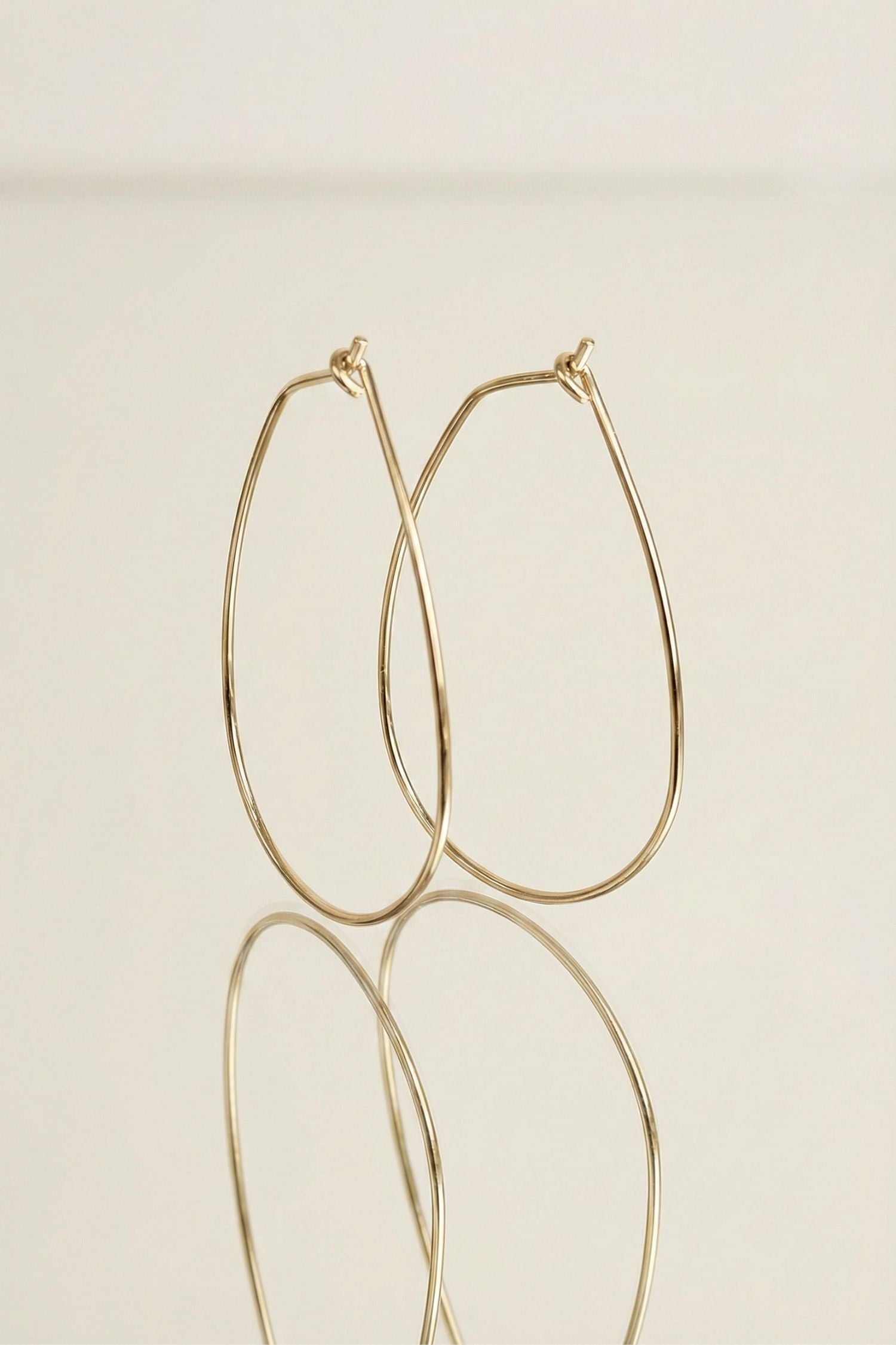Boucles d’oreilles femme élégantes pour le quotidien Florence en plaqué or 18 carats – Jossepo