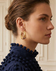 Bijou femme boucles d’oreilles Lucca en plaqué or 18 carats chic – Jossepo
4