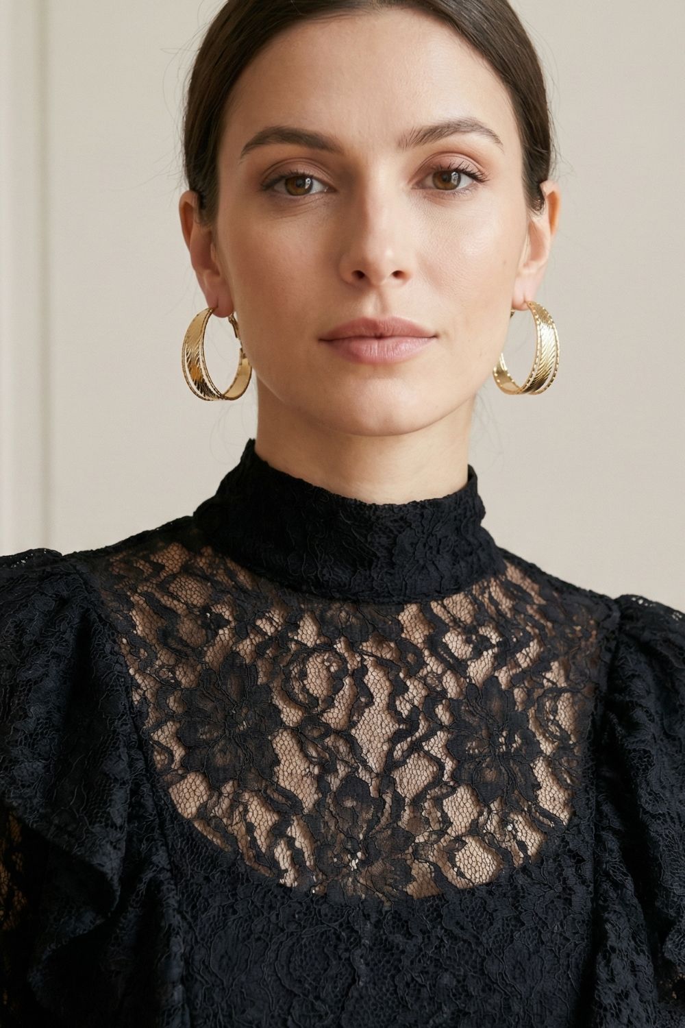 Bijou femme boucles d’oreilles Mahé en plaqué or 18 carats chic – Jossepo