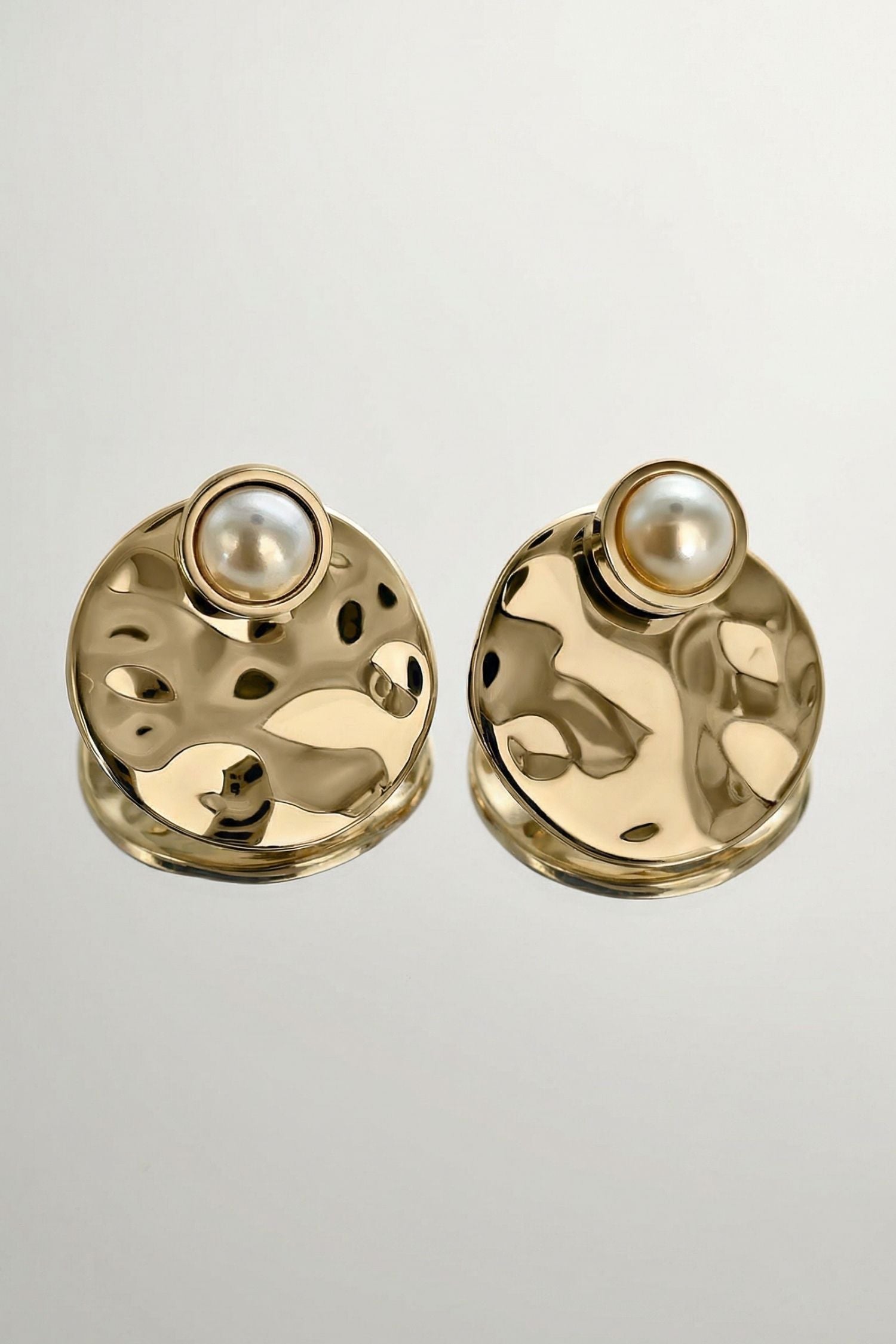Boucles d’oreilles femme élégantes pour le quotidien Raffaella en plaqué or 18 carats – Jossepo