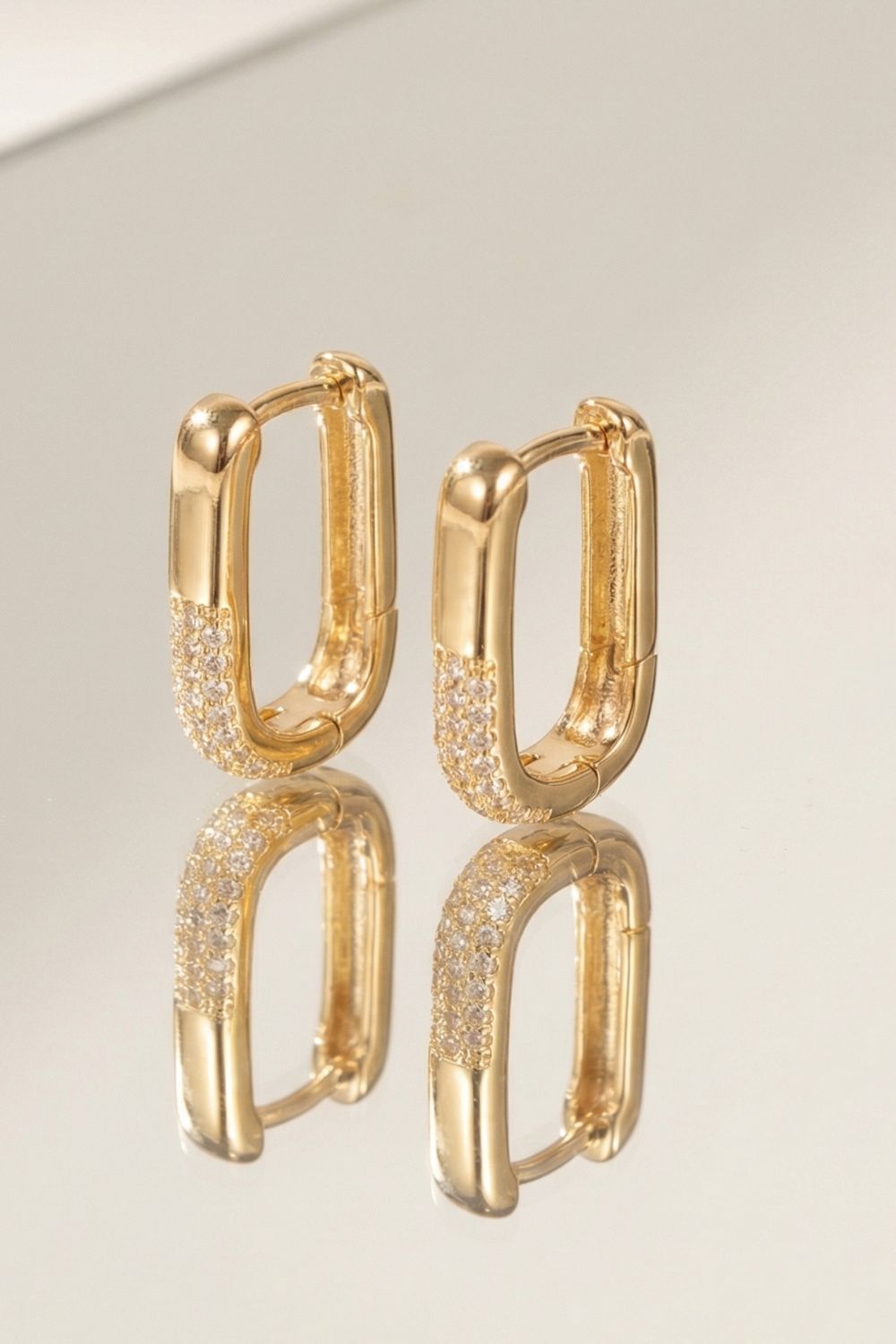 Boucles d’oreilles Romy en plaqué or 18 carats pour femme élégantes et raffinées – Jossepo