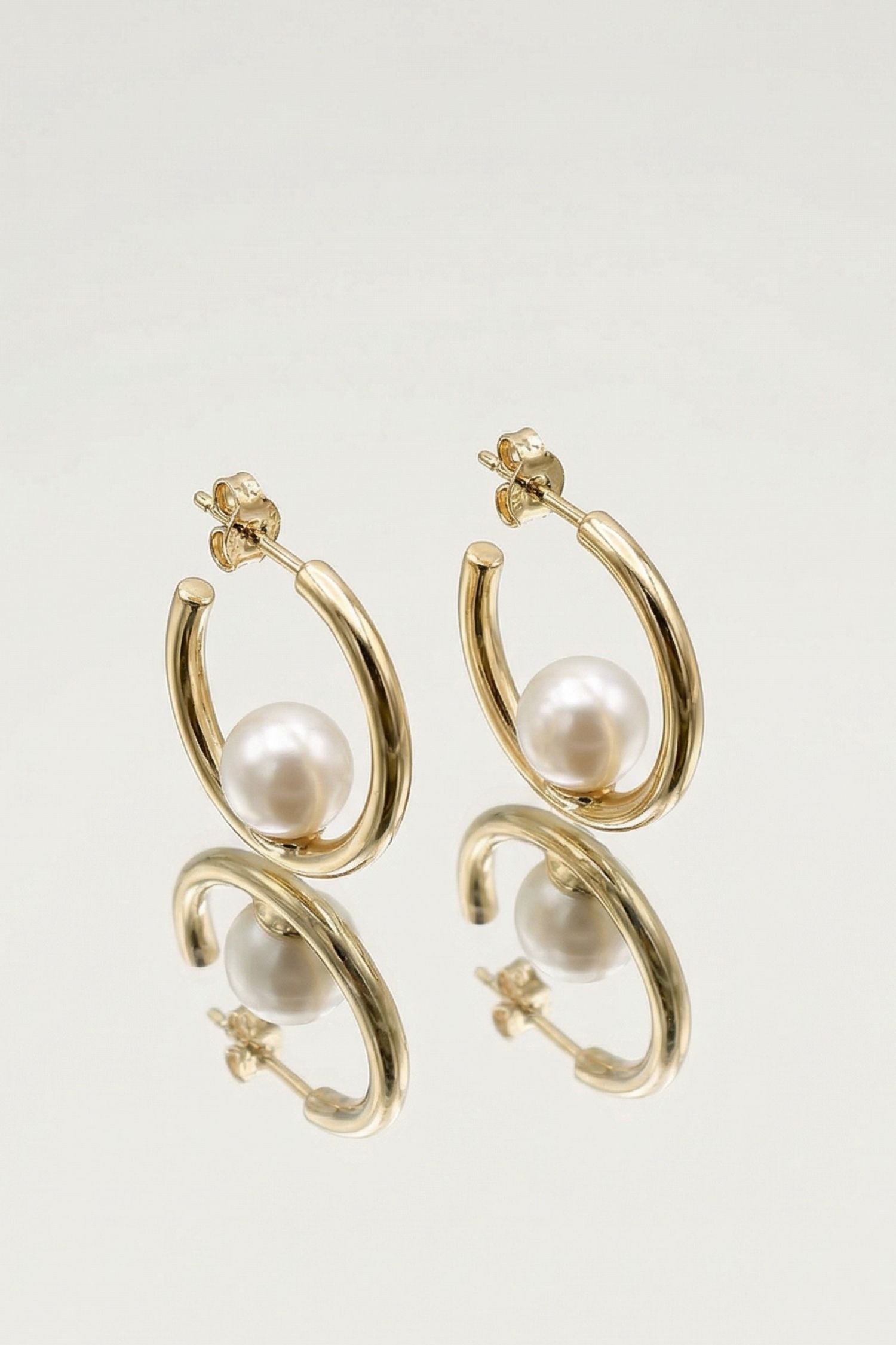Boucles d’oreilles Sarah en plaqué or 18 carats pour femme élégantes et raffinées – Jossepo