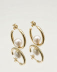 Boucles d’oreilles Sarah en plaqué or 18 carats pour femme élégantes et raffinées – Jossepo