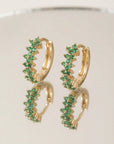 Boucles d’oreilles Stefano en plaqué or 18 carats pour femme élégantes et raffinées – Jossepo