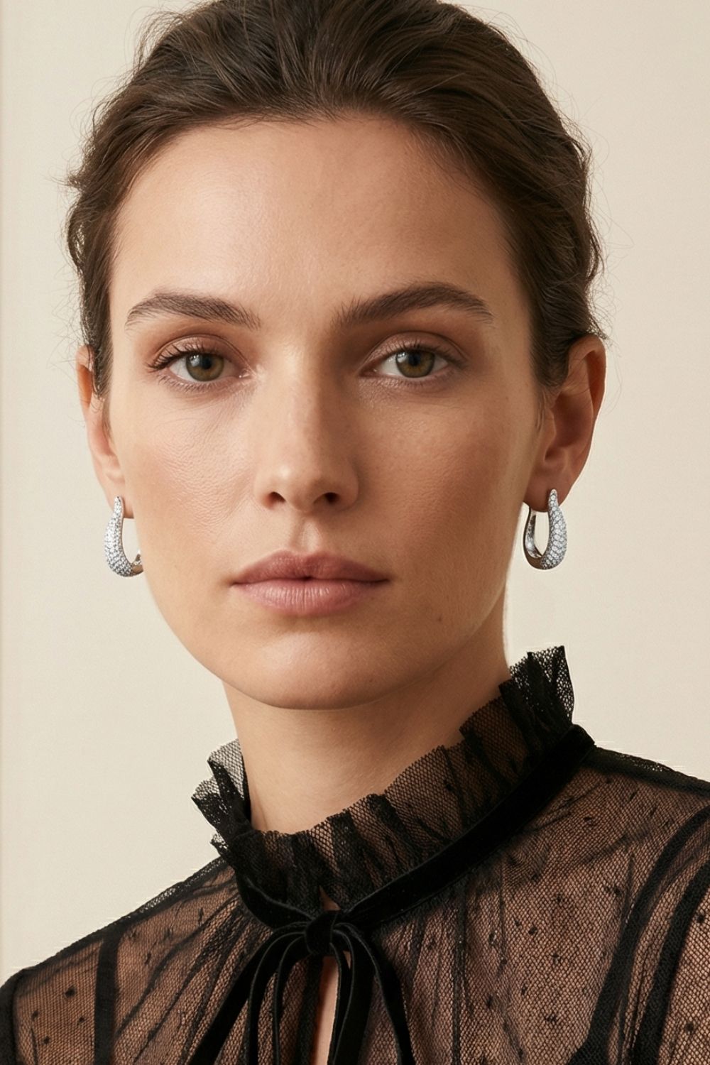 Bijou femme boucles d’oreilles Thaïs en plaqué or 18 carats chic – Jossepo